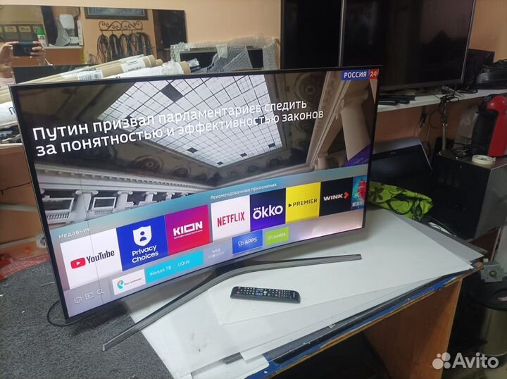 Телевизор samsung 4k (Wi-Fi, SMART)
