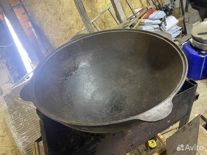 Узбекский Казан чугунный, больше 20 литров