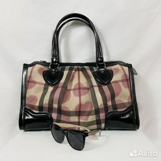 Сумка оригинал Burberry винтаж vuitton