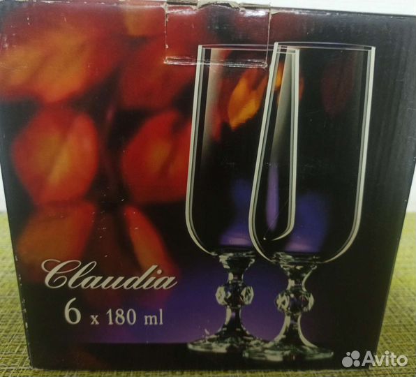 Фужеры для шампанского Bohemia