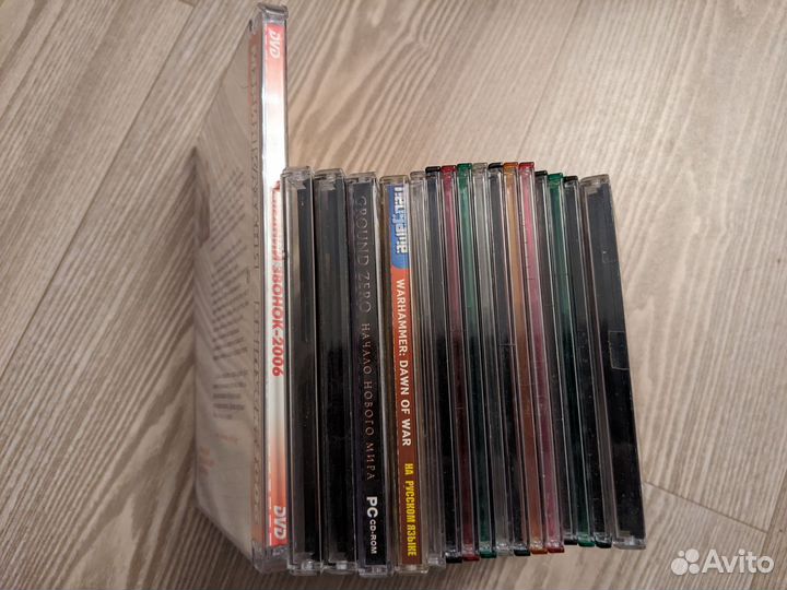 Упаковки для CD-дисков (боксы) - 17 шт
