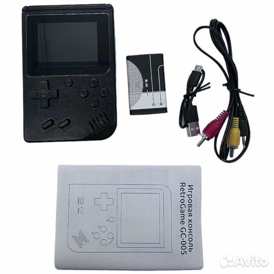 Игровая приставка RetroGame GC-005 + 400 игр черная #401977