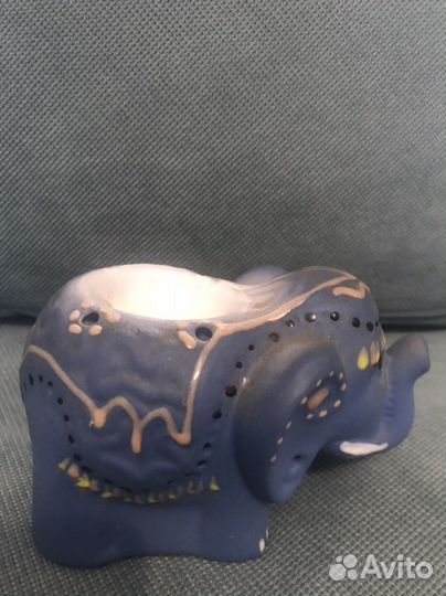 Аромолампа керамика Слон