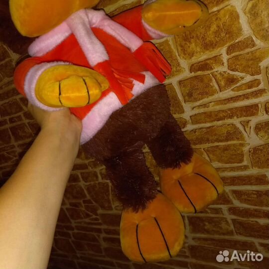 Мягкая игрушка медведь, обезьяна