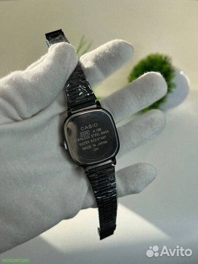 Наручные часы Casio чёрно-зелёные (Арт.72663)