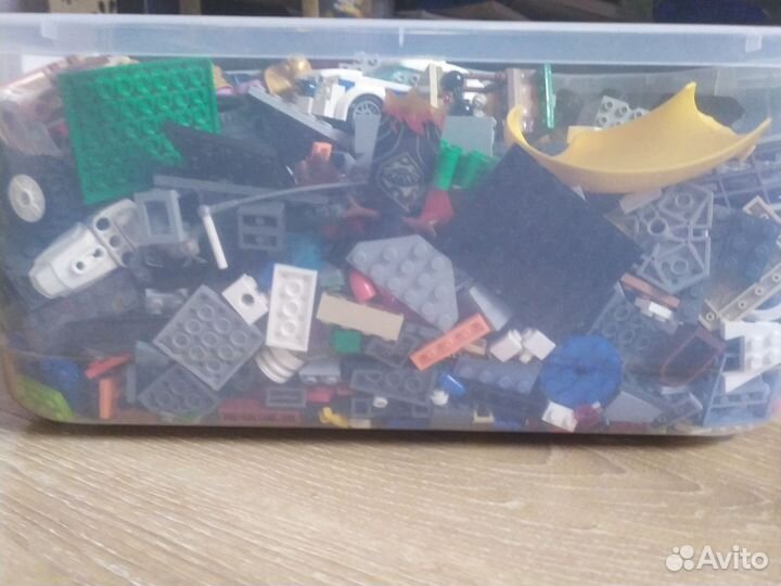 Lego ящик детали животные марвел стар варс