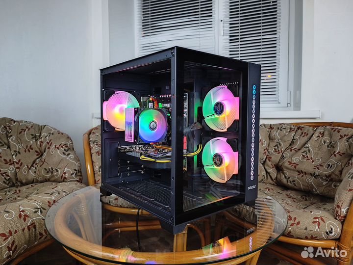 Игровой компьютер Intel 8 ядер, 32Gb, GTX 1050Ti
