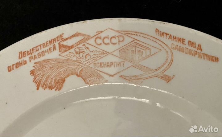 Тарелка всенарпит