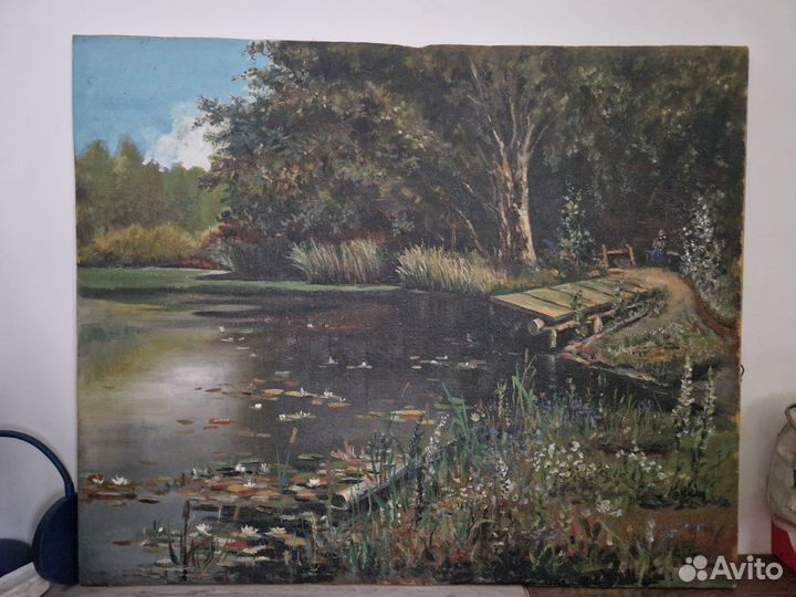 Картина маслом на холсте большая