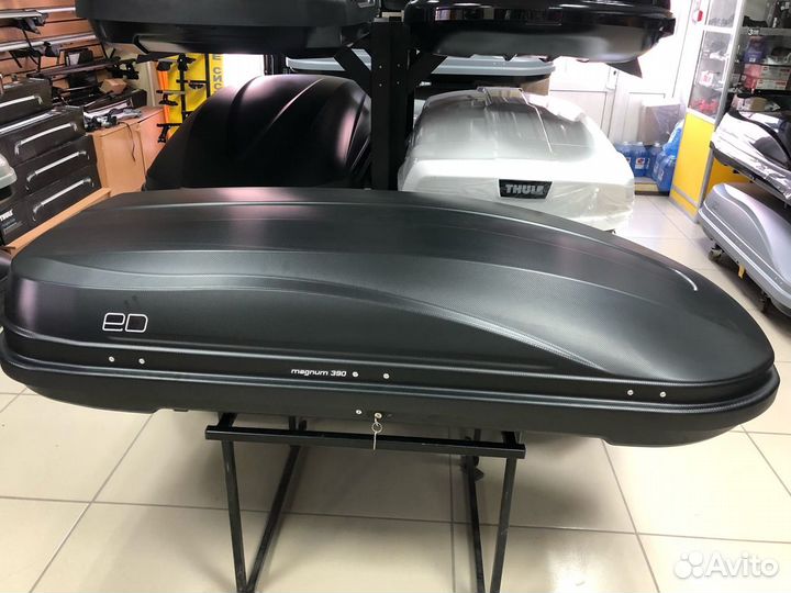 Автобокс багажник на крышу Прадо 150