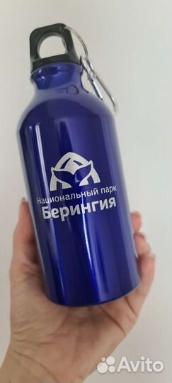 Фляжка из нержавейки 0,5л из нац парка Берингия