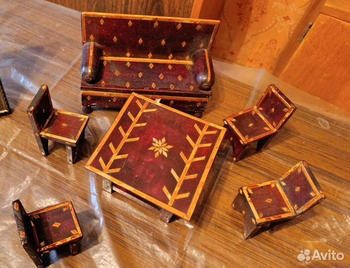 Мебель для кукол ретро