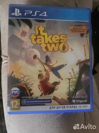 It takes two ps4 (диск, полностью на русском)