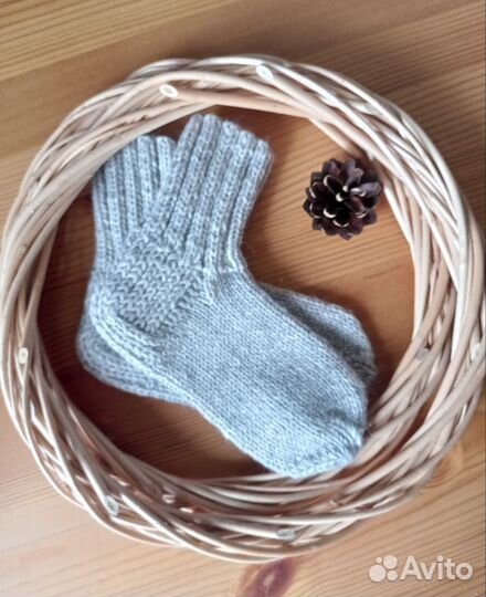 Носочки вязаные