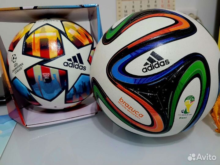 Футбольный мяч adidas лига чемпионов brazuca