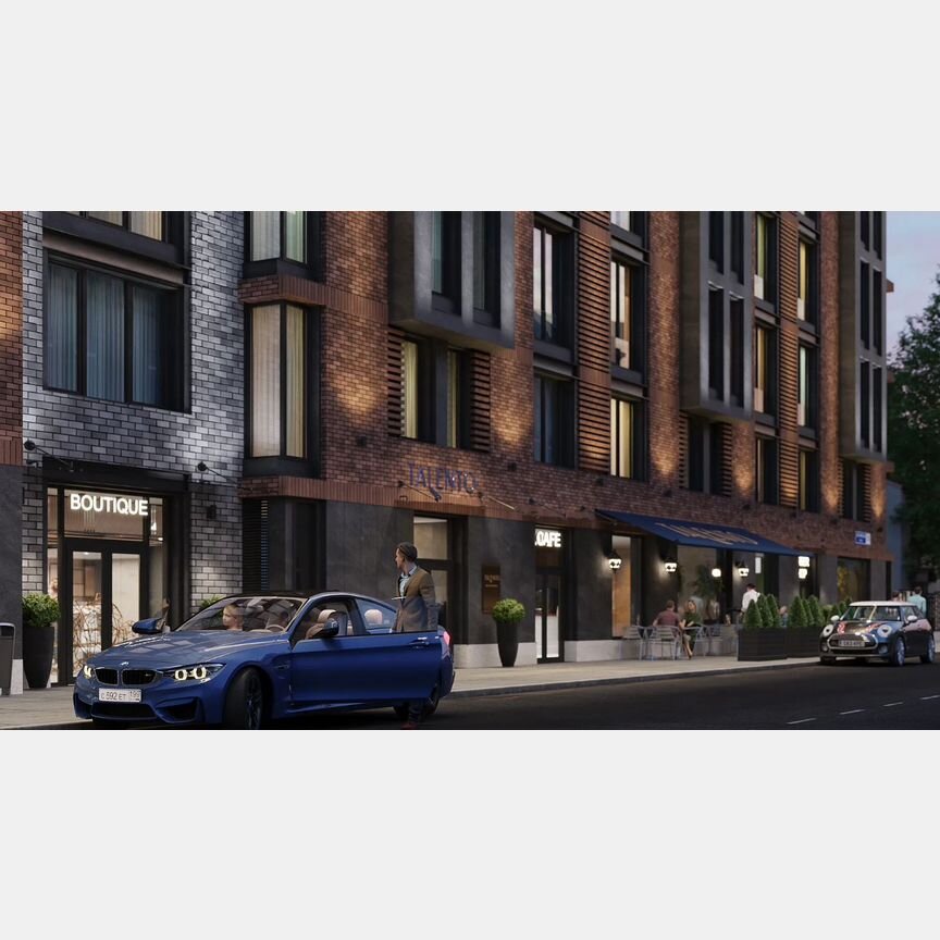 2-к. квартира, 76,3 м², 5/12 эт.