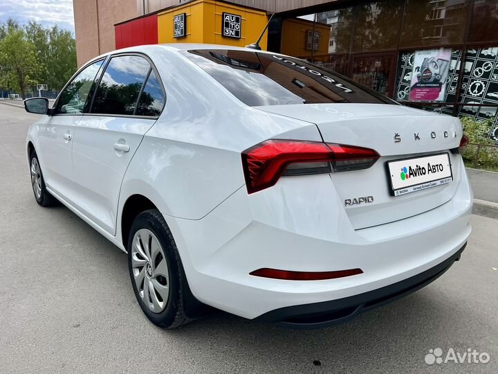 Skoda Rapid 1.6 МТ, 2020, 99 200 км