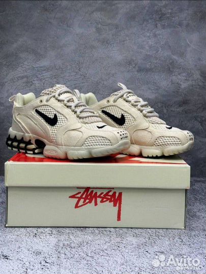 Кроссовки Nike Air ZM Spiridon CG 2/ Stussy. Люкс