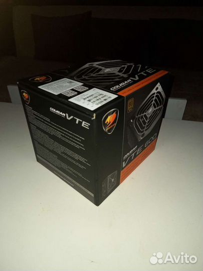 Блок питания cougar vte 600W