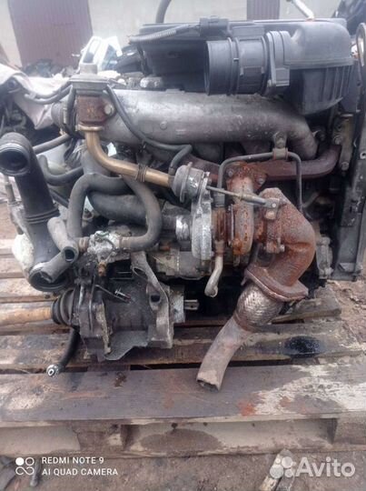 Двигатель Рено в сборе 1,9TDI F9Q A 736 98-05г