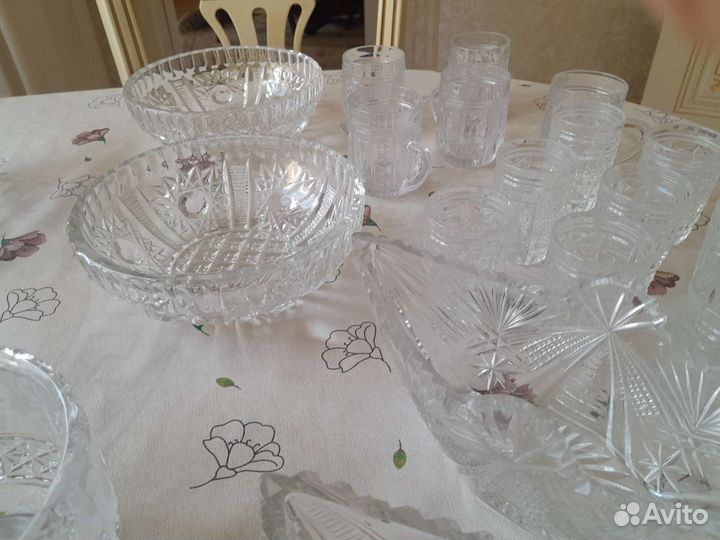 Хрустальная посуда СССР