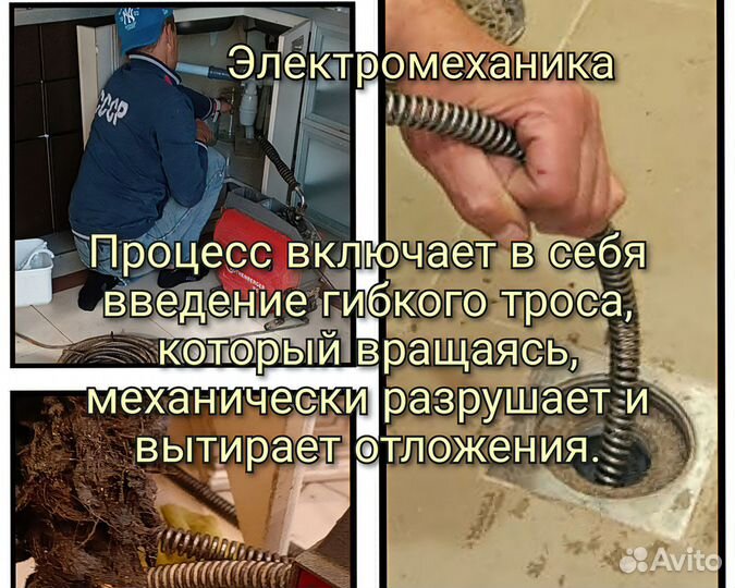 Прочистка канализации устранение засоров