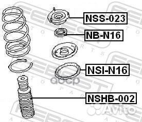 Опора переднего амортизатора NSS-023 Febest