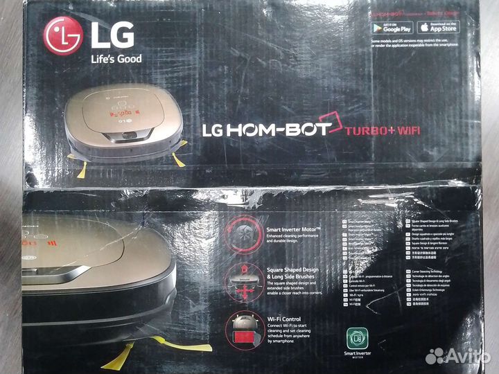 Робот-пылесос LG-VR6670lvmp CordZero