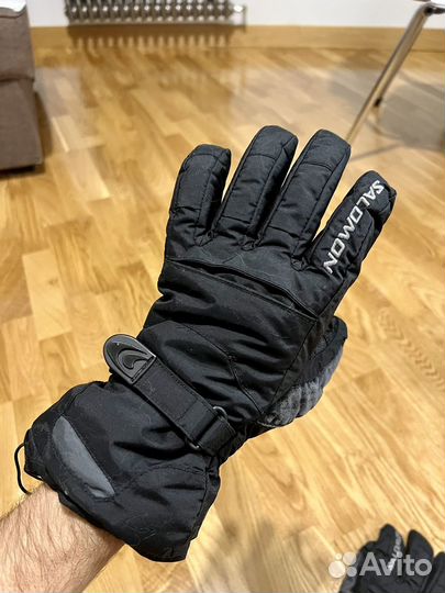 Перчатки зимние теплые Salomon размер L