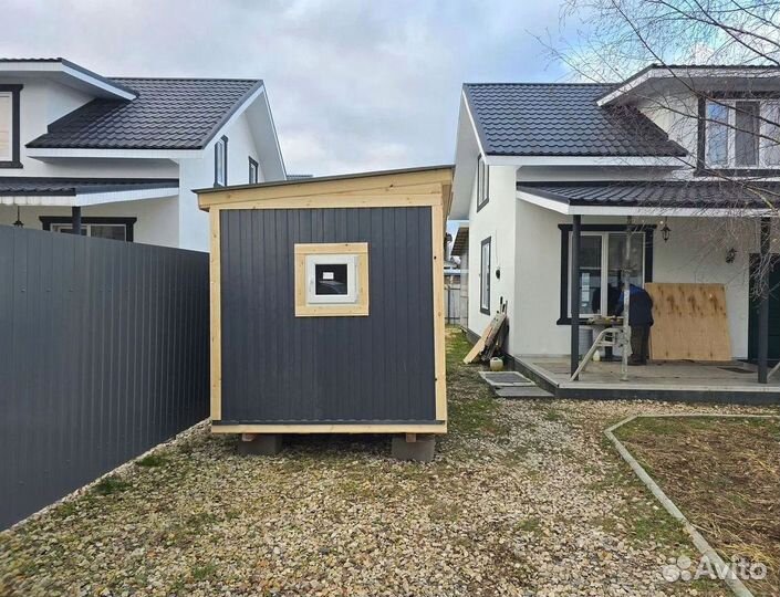 Бытовка вагончик из дерева