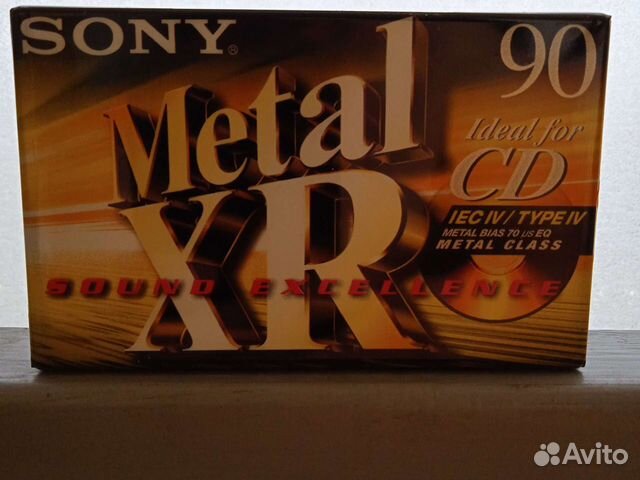 Sony Metal xr объявление продам