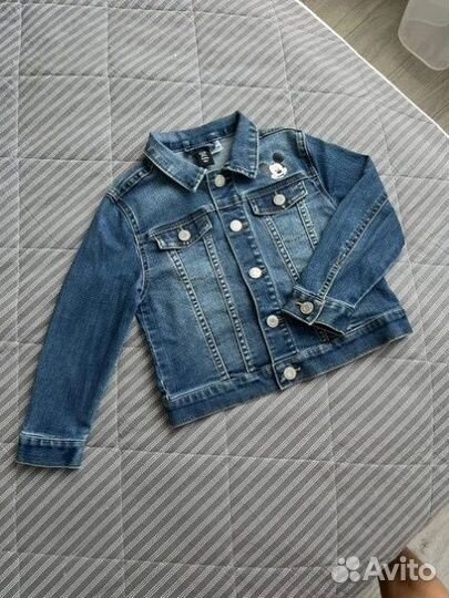Джинсовая куртка детская
