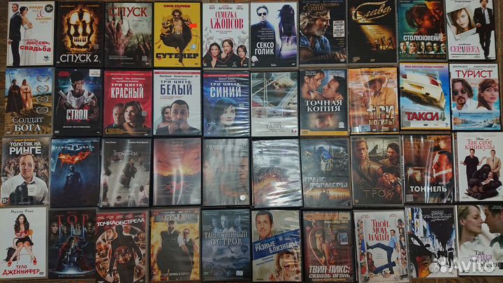 Лицензионные DVD иностранные часть 2