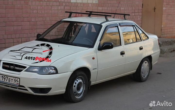 Багажник на крышу Daewoo Nexia в штатное место