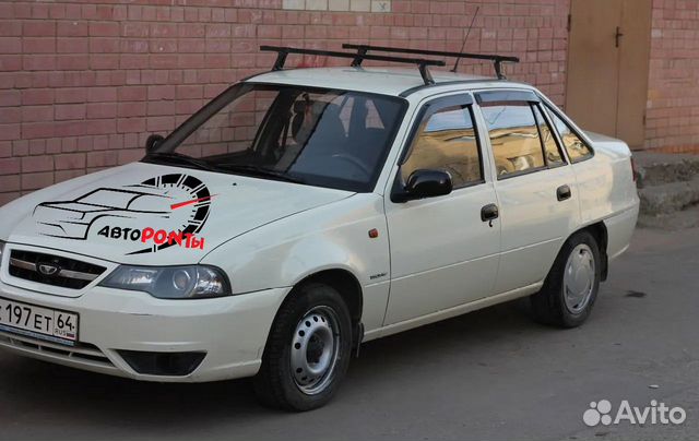 Багажник на крышу Daewoo Nexia в штатное место