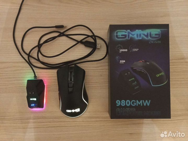 Мышь Оклик gmng 980GMW