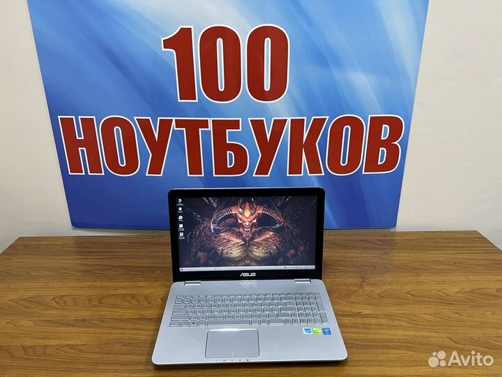 Мощнейший металлический игровой ноутбук Asus