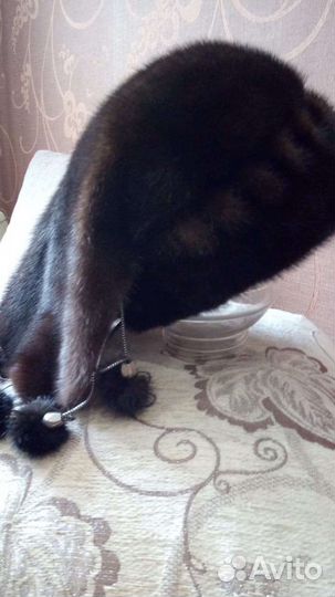 Шапка норковая новая