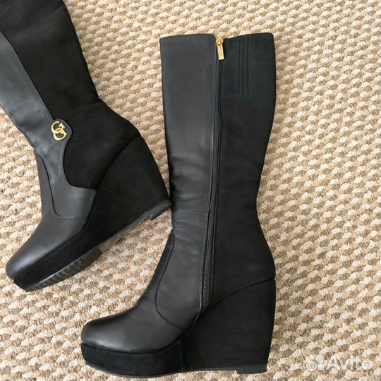 Сапоги женские натуральная кожа 37