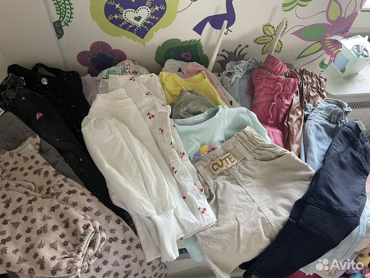Одежда для девочки от 1,5 до 3 лет пакетом