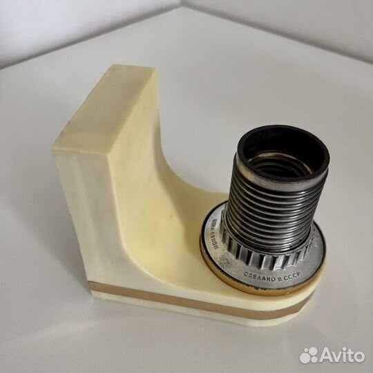 Светильник, бра, винтаж, СССР, хрустальный плафон