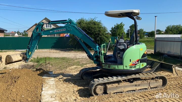 Услуги мини экскаватора на гусеничном ходу