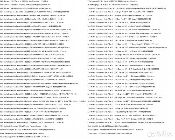 HPE Apollo R2200 Gen10 2U Node Server (w/ 4x XL170r G10)