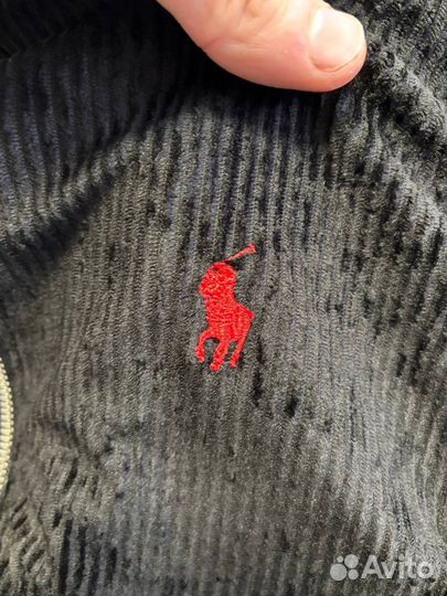 Вельветовая Куртка Polo Ralph Lauren Черная