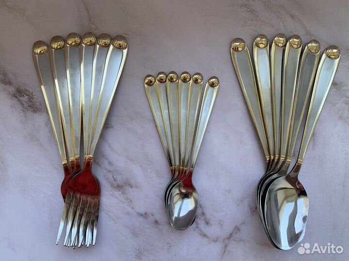 Набор ложек и вилок на 6 персон