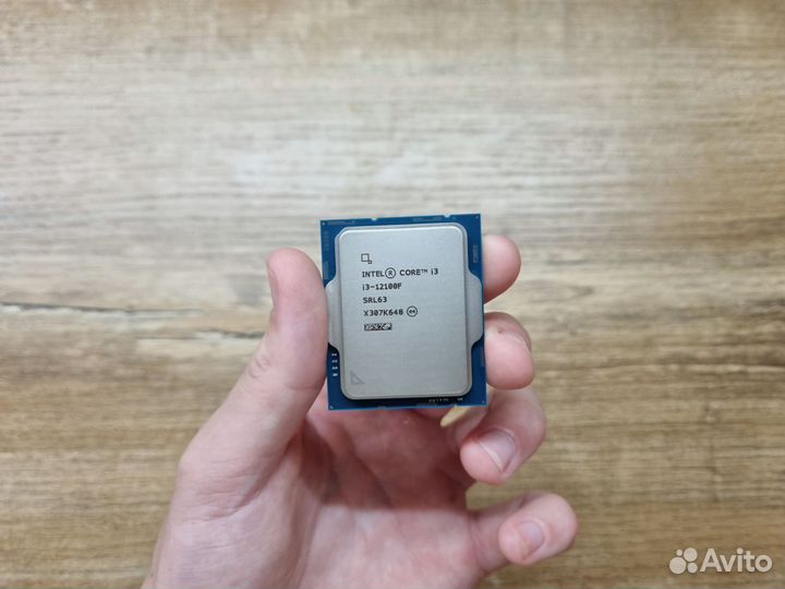 Новый Intel core i3 12100f oem