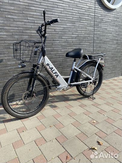 Электро велосипед e-alfa fat