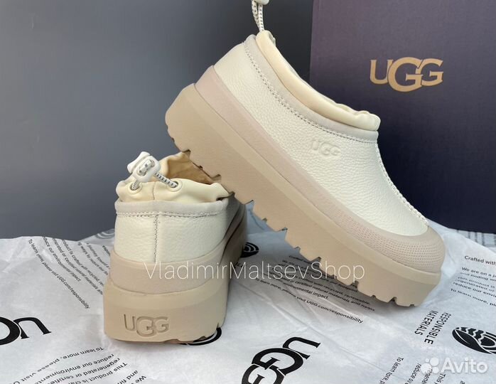 Угги UGG Tasman Hybrid Slipper sand песочные
