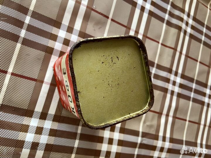 Жестяная винтажная банка «Кофе». Ссср, винтаж