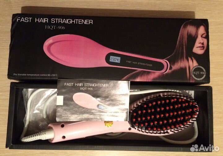 Расческа-выпрямитель Fast Hair Straightener новая